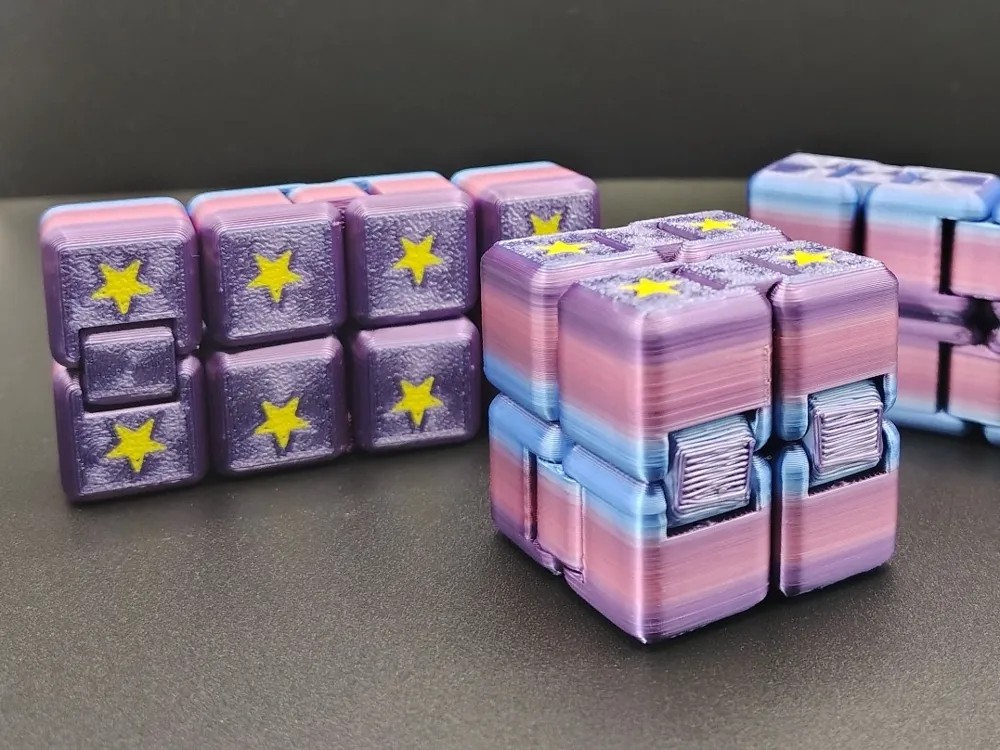 You're A Star! Infinity Fidget Cube - Free 3D Print Model - MakerWorld