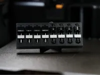 8x case, both hotend bed types, 2 sets of labels, lid