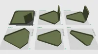 60,45 and 30 degree angles + smaller 90 degree angle