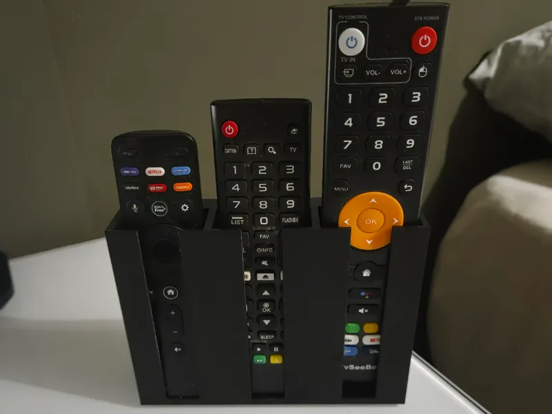 3 Slot Remote Organizer