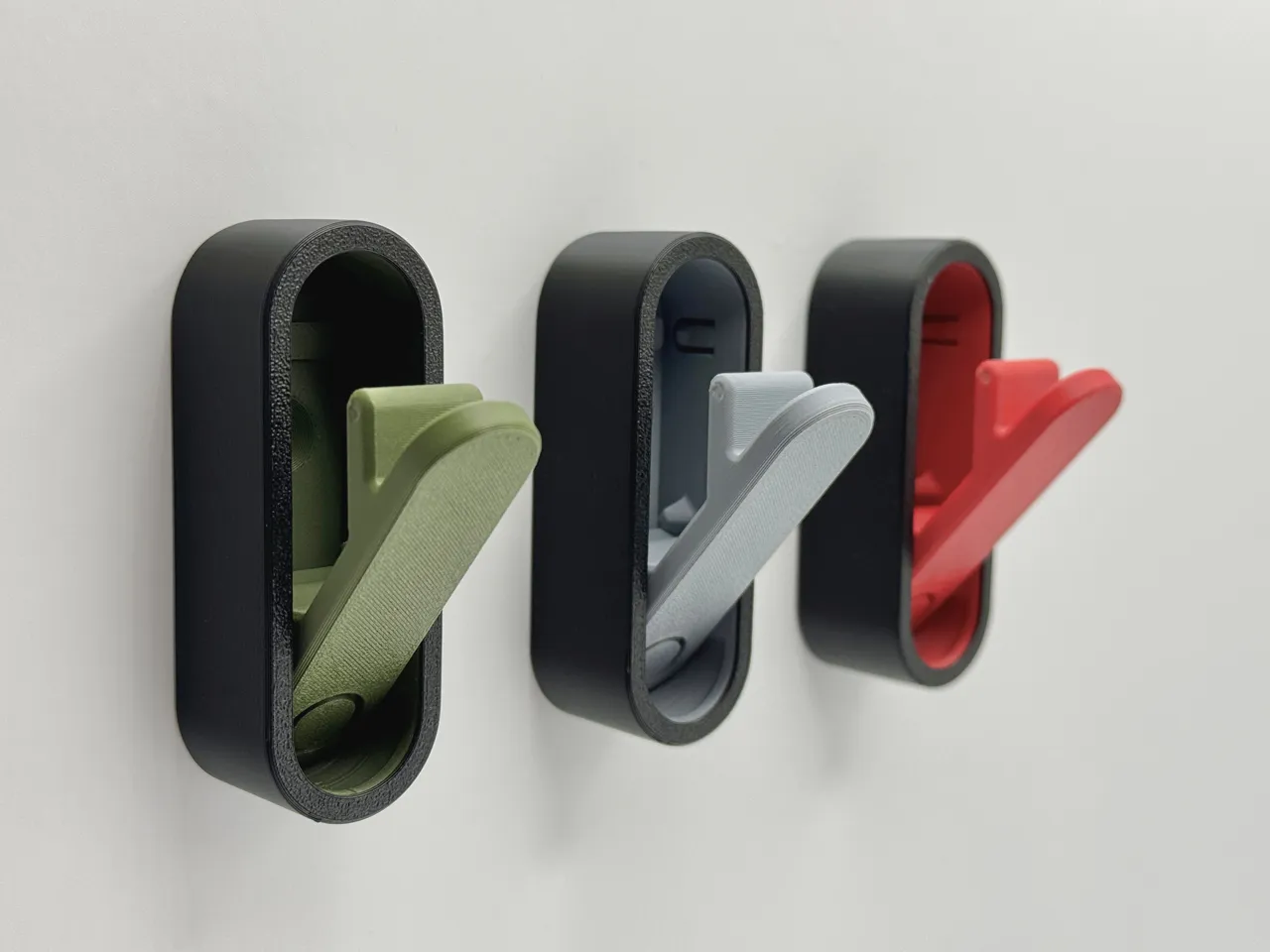 Foldable coat hook (print in place + spiral vase) view 3