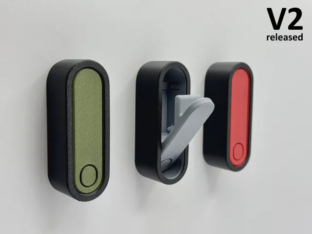 Foldable coat hook (print in place + spiral vase)