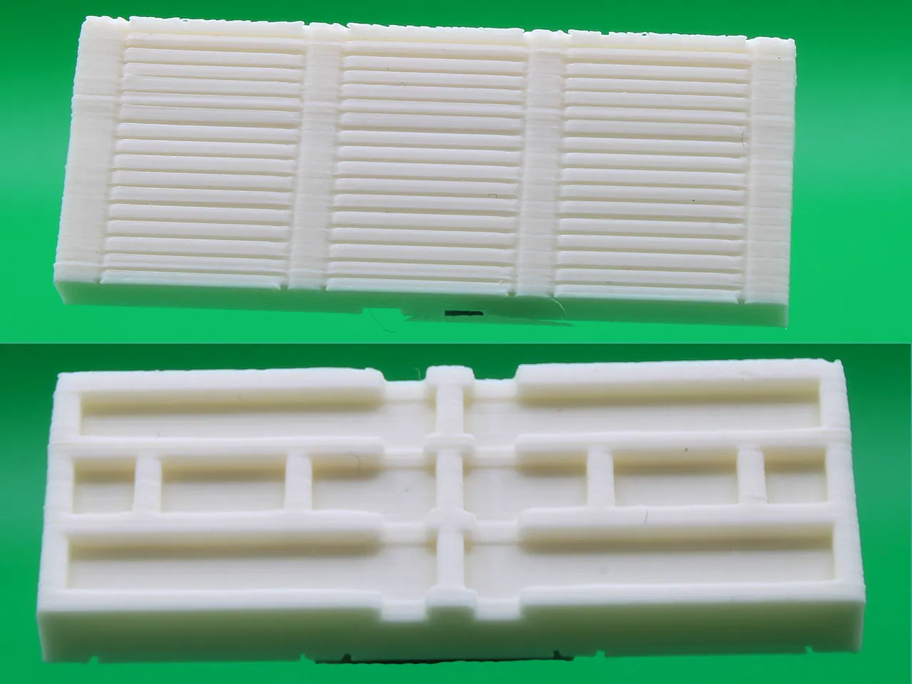 20ft Flat Rack container in N scale (1:160) view 2