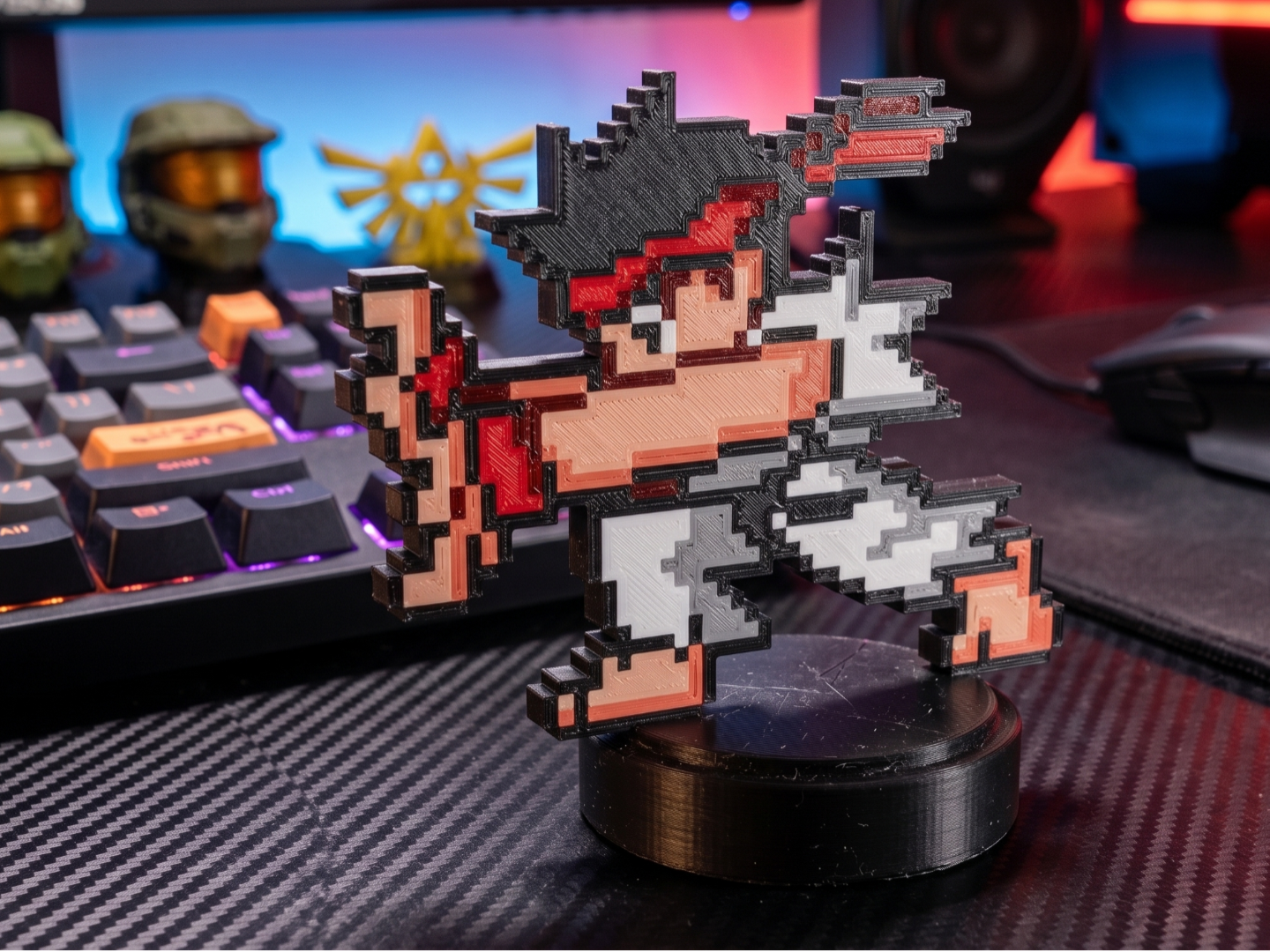 Ryu 8-bits figure - Pixel Art