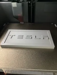Logo Tesla décoratif — photo 2