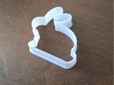 Bunny cookie cutter