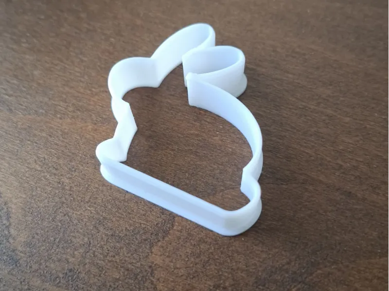 Bunny cookie cutter