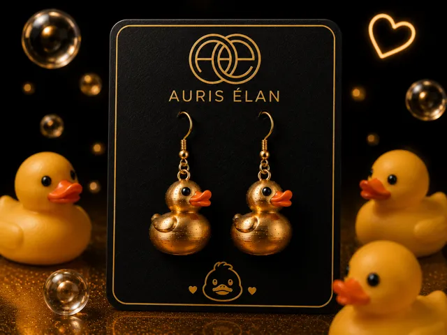 Little Lux Ducks Earrings