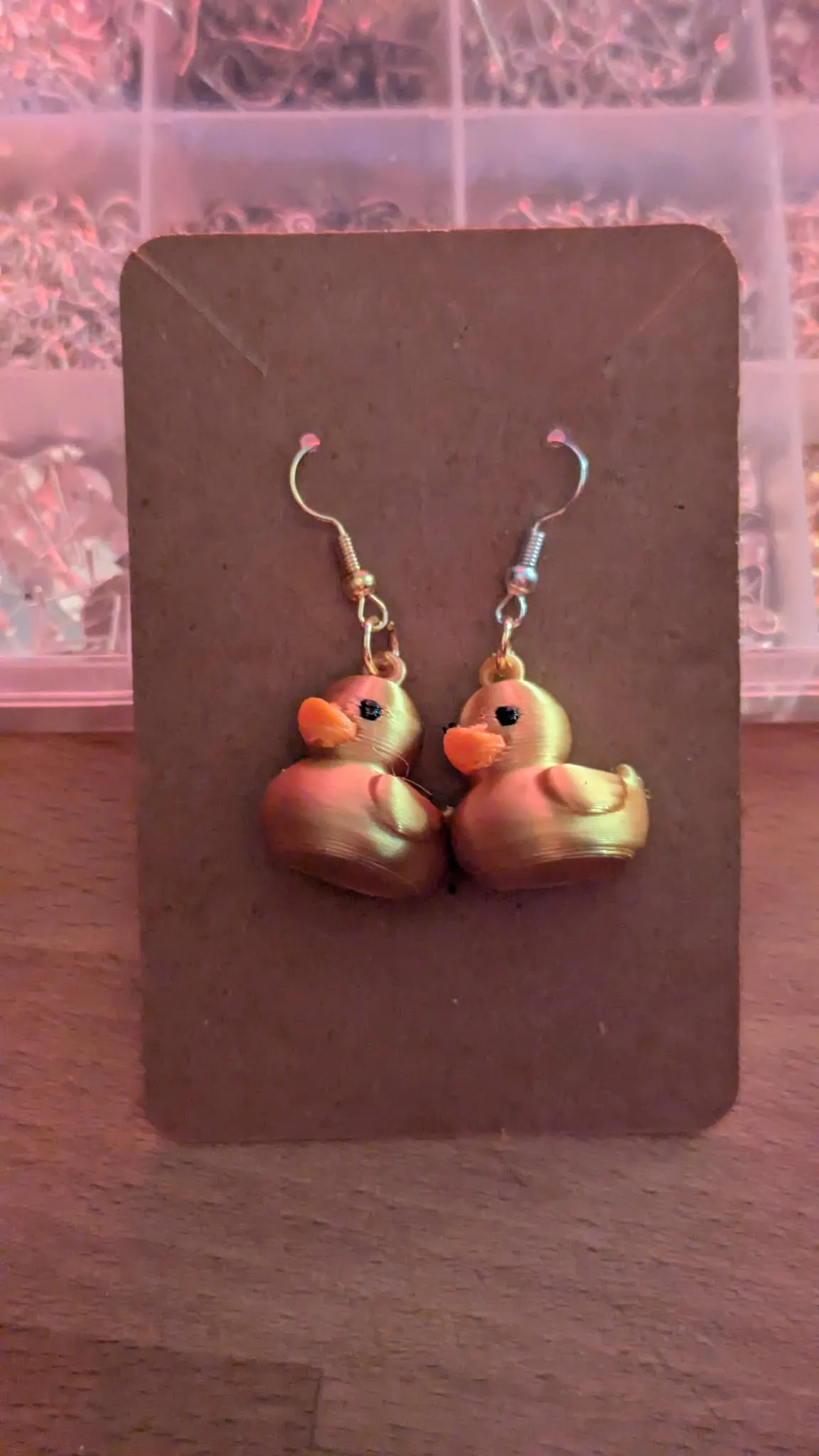 Little Lux Ducks Earrings view 3