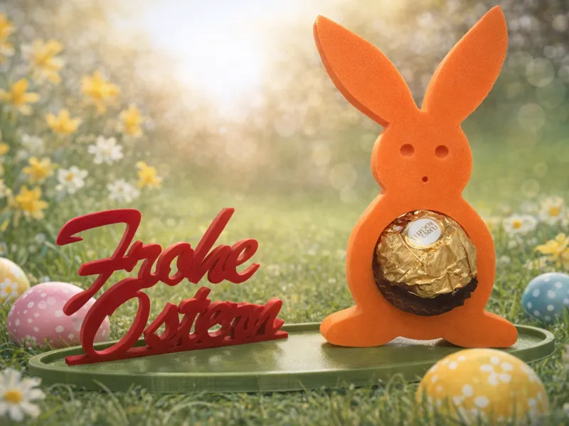 Ferrero Rocher Osterhasen, No AMS, No Glue