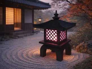 Japanese Garden Lantern Lamp For BambuLab kit 001