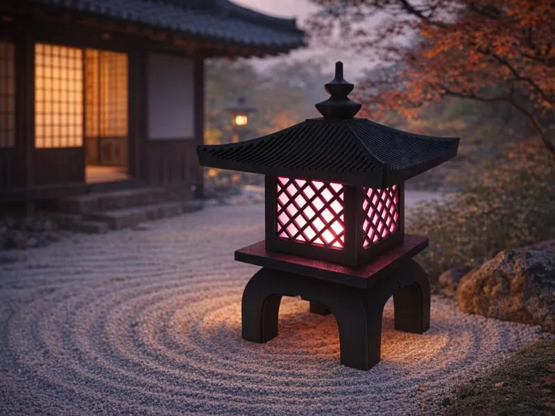 Japanese Garden Lantern Lamp For BambuLab kit 001