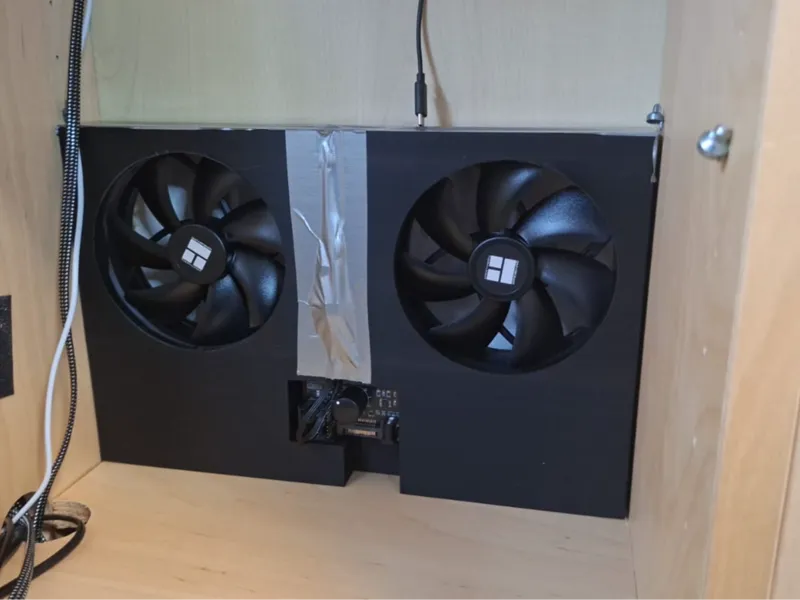 Billy CPU Lüfter 2x 140mm 