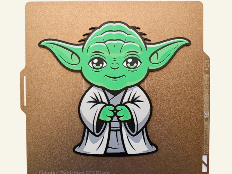 Yoda Star Wars Cartoon Hueforge