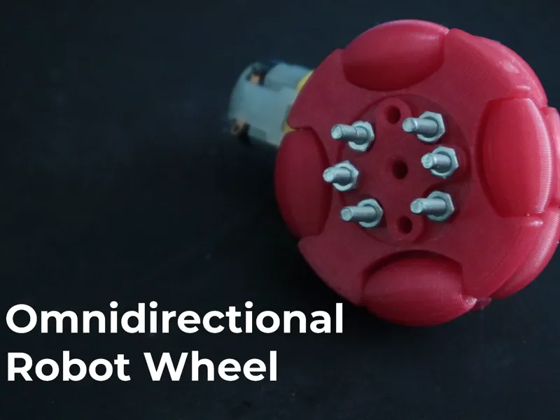 Omnidirectional Robot Wheel (58mm OD)