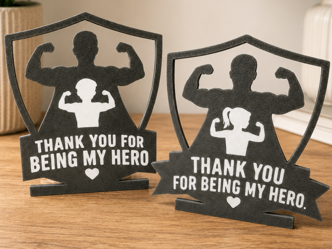 Super Dad – Standing Father’s Day Decoration