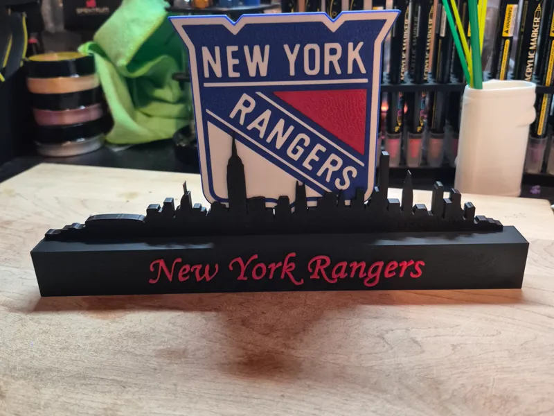 New York Rangers Skyline