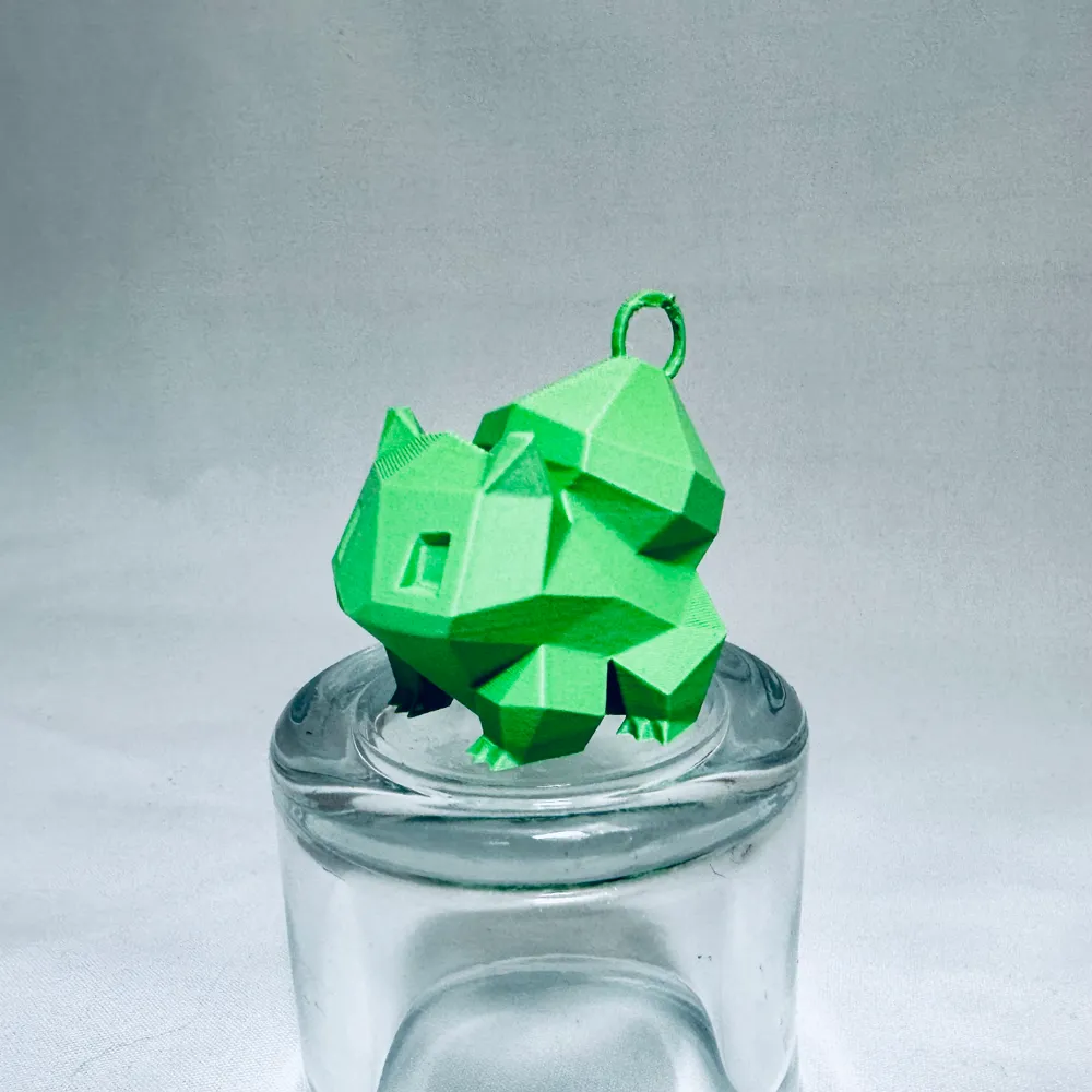 cute Low Poly Pokemon Bulbasaur Keychain Remixed by winni118100 ...