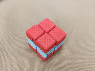 减压无限魔方解压玩具 四边形皮肤
