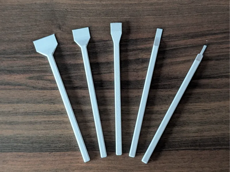 Glue Spatulas/Applicators Set of 5 Sizes