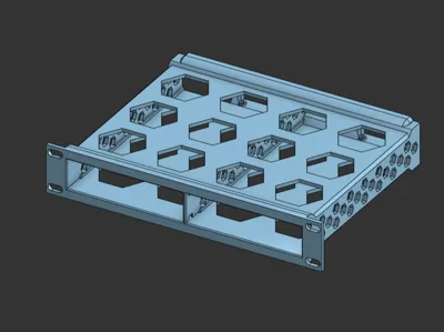10-inch Rack 1U: 2x 3.5" HDD