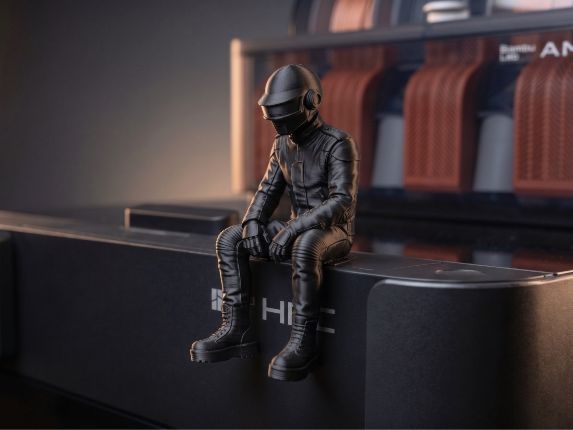 One More Print - Sitting Daft Punk