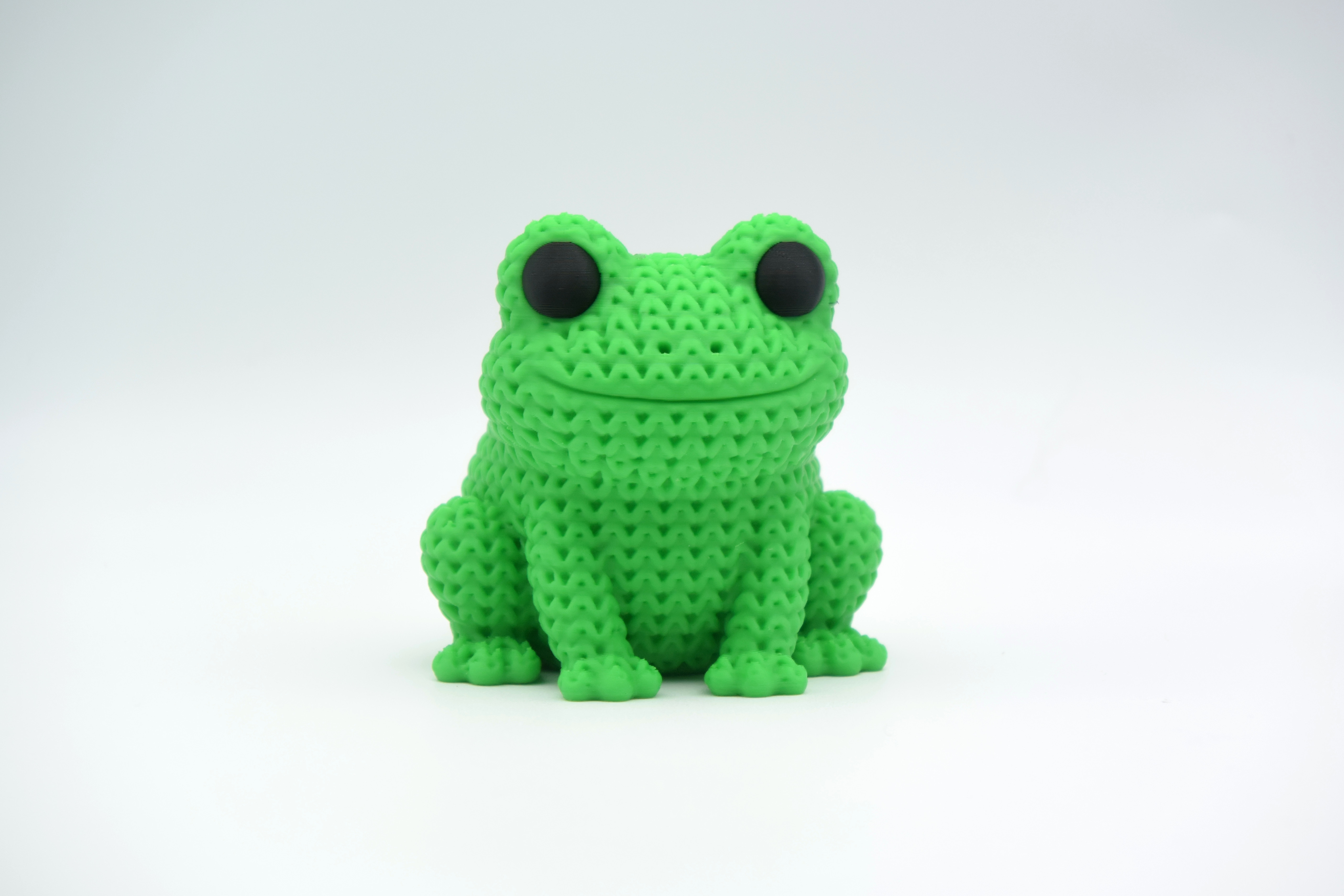 Miniatura 2 do modelo 3D Knitted Frog