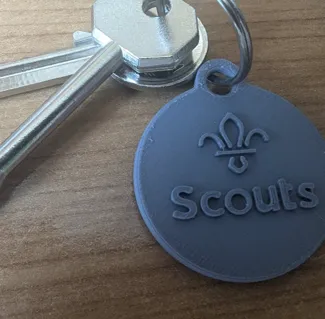 Scouts Key Ring