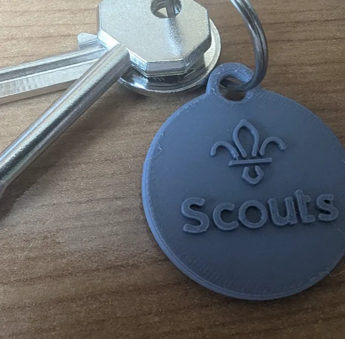 Scouts Key Ring