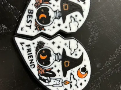 Witch Best Friend keychain