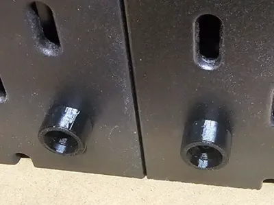 Skadis board magnetic mounts