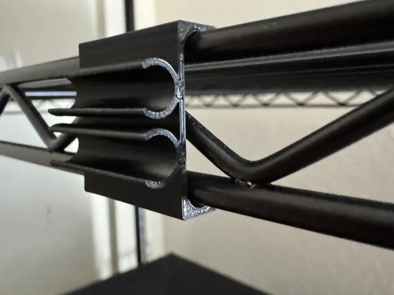 KDS Wire Rack Ethernet Channel clips