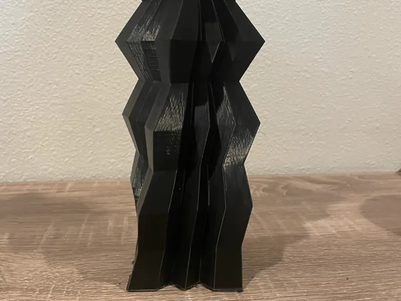 Spiral Cubic Vase