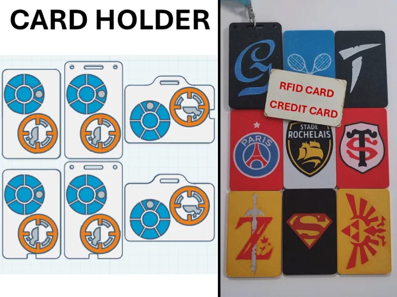 Card holder - R2D2 & BB8