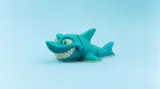Фигурка Flexi Shark с подвижни части