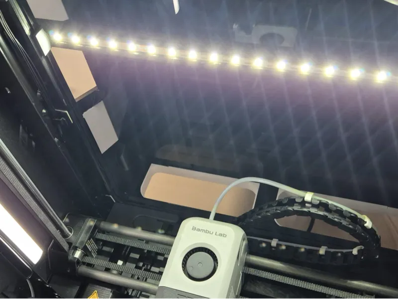 Verstellbare LED-Leiste für BLV AMS Riser USB mög.