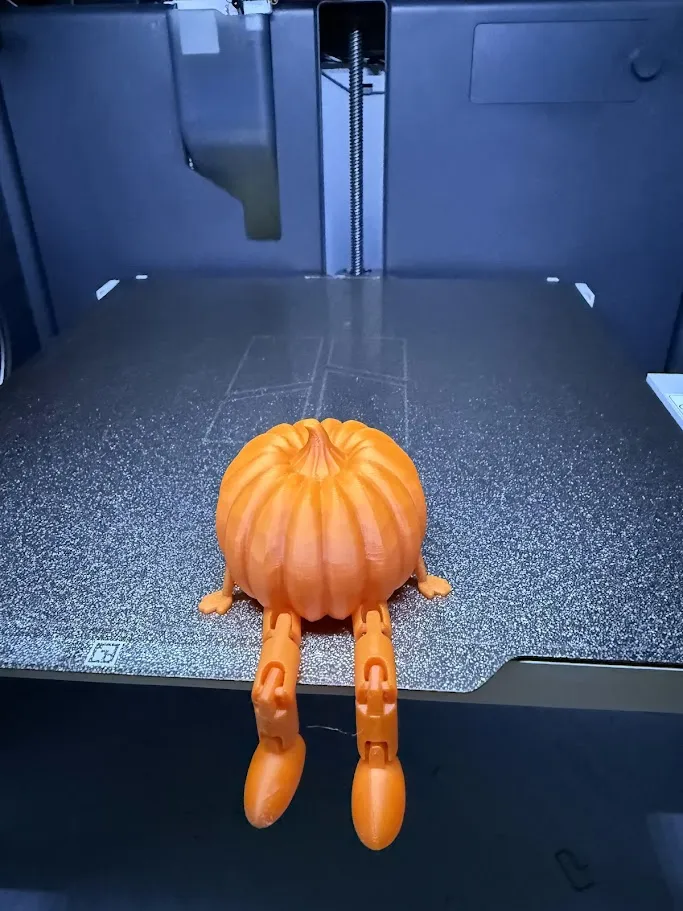 Flexi Articulated Pumpkin - Free 3D Print Model - MakerWorld