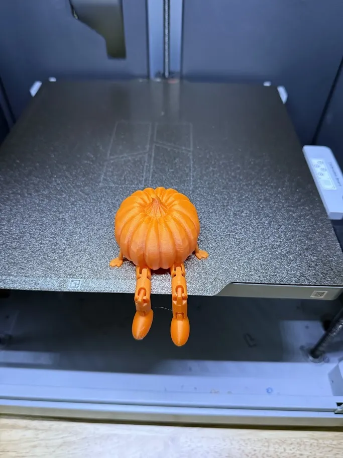 Flexi Articulated Pumpkin - Free 3D Print Model - MakerWorld