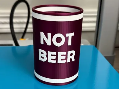 Not Beer Can Holder / Sleeve / Koozie