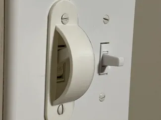 Light Switch Guard - Open Side