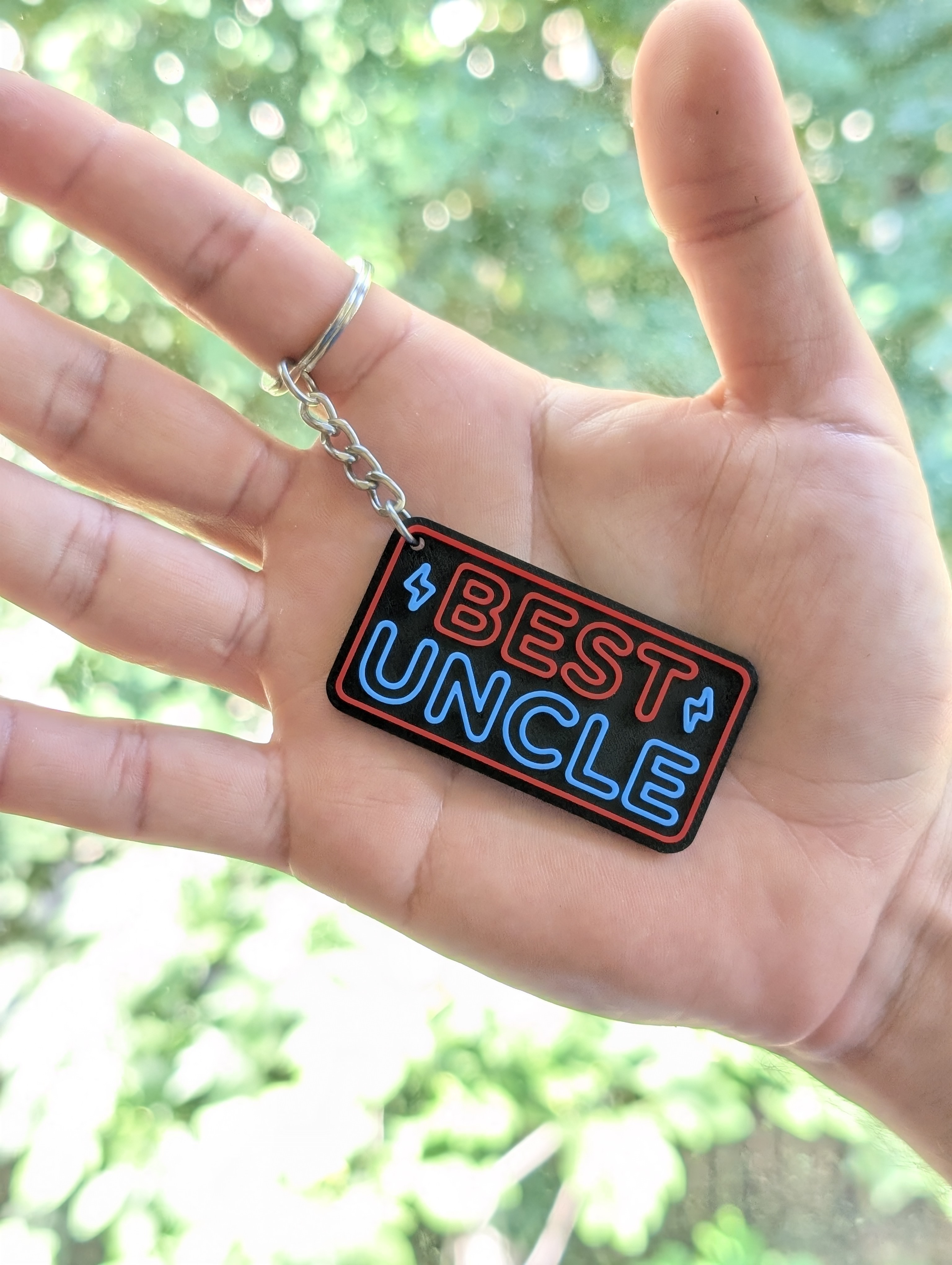 Miniatura 3 do modelo 3D Best Uncle - Keychain Set
