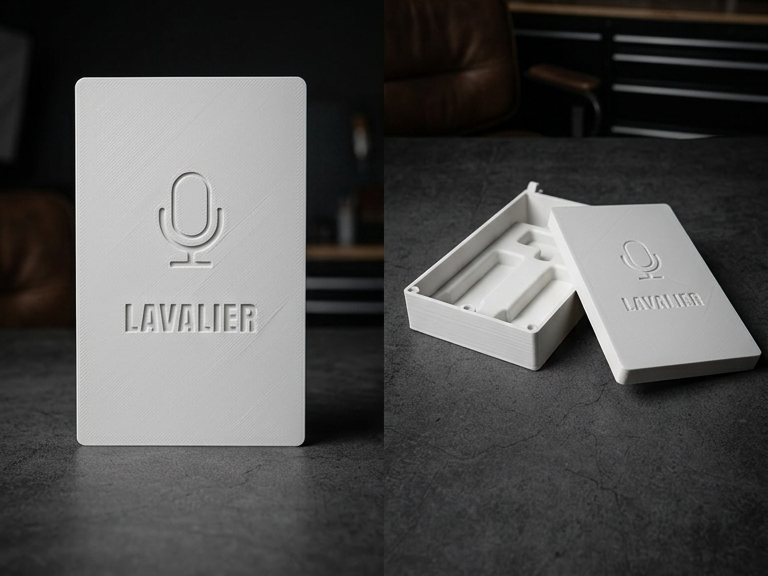 Lavalier Microphone Case – Snap Lid with 6 Magets
