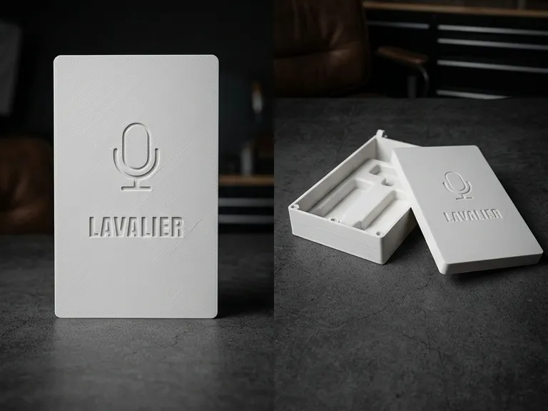 Lavalier Microphone Case – Snap Lid with 6 Magets