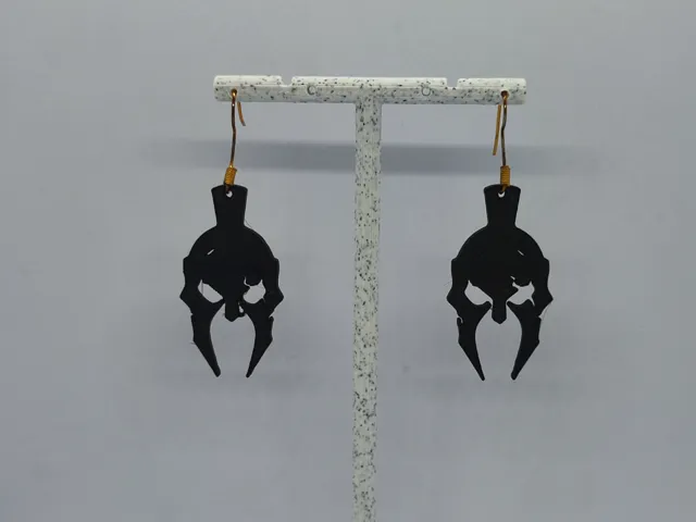 Aretes Casco de Esparta