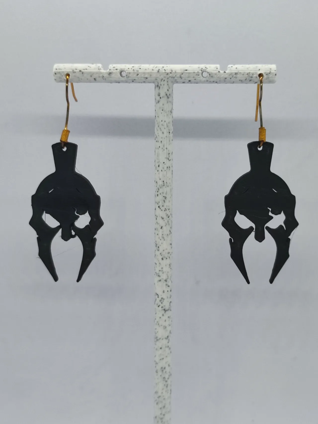 Aretes Casco de Esparta view 3