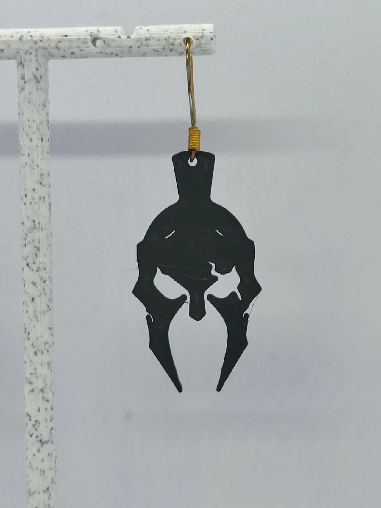 Aretes Casco de Esparta view 4