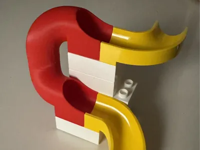 Duplo-/Hubelino Track Compatible 3-Level Step