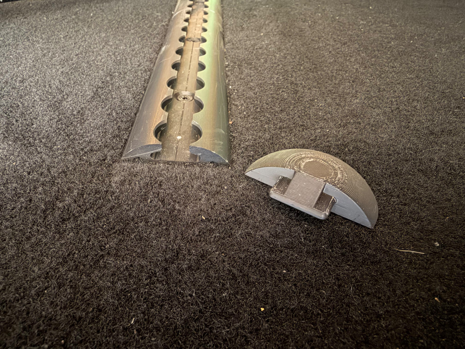 Airline Track / L-Track Endcap 50mm 