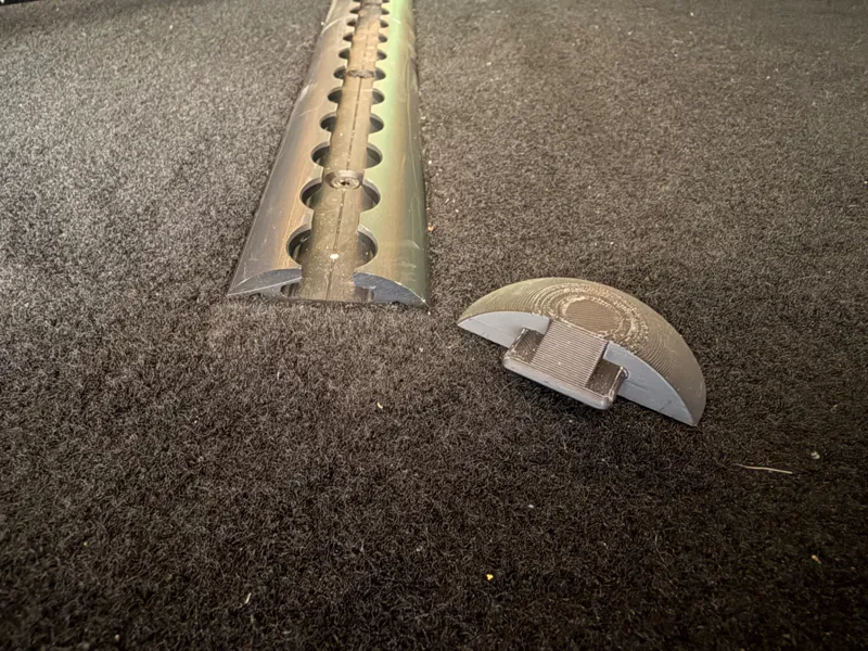 Airline Track / L-Track Endcap 50mm 