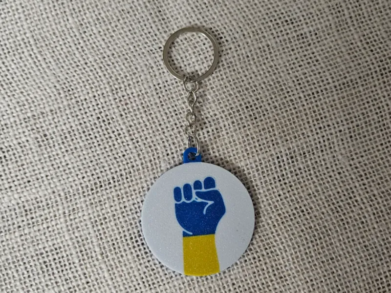 Ukraine force keychain